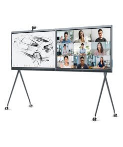 מסך תצוגה All-in-One אינטגרציה עבור כל סוגי החדרים Yealink | ETV86