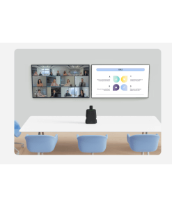 מצלמה לחדרי ישיבות מכשיר ועידות AI שחור Kandao | WL0308 | Meeting | 4K | 360 | 30MP SuperHDR