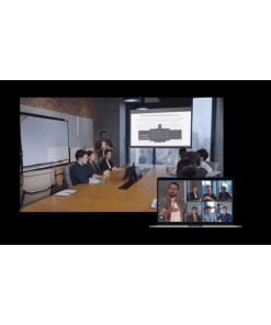 מצלמה לחדרי ישיבות עם מסכי מגע כפולים AI שחור Kandao WL0308 Meeting 4K 360 30MP SuperHDR