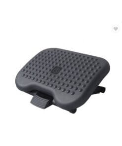 הדום רגליים ארגונומי מתכוונן הכולל משטח נגד החלקה I-SHRED | ADOM