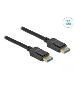 חיבור מסך DISPLAYPORT2.0 למחשב זכרזכר DELOCK 80261 10K 54Gbps