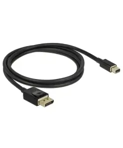 חיבור מסך DisplayPort תקע מיני DP לתקע DP זכר/זכר DELOCK | 84927 | 8K | 60hertz