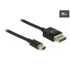חיבור מסך DisplayPort תקע מיני DP לתקע DP זכר/זכר DELOCK | 84927 | 8K | 60hertz