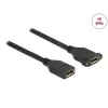 כבל DisplayPort נ/נ עם מרחק בין הברגים 27 מ