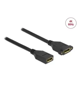 כבל DisplayPort נ/נ עם מרחק בין הברגים 27 מ