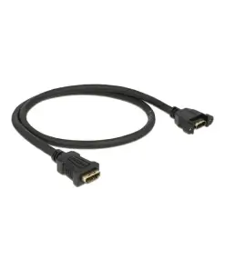 כבל HDMI 4K להתקנה בפאנל עם מרחק בין הברגים 30 מ