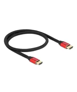כבל HDMI 8K Certified ז/ז בצבע אדום DELOCK | 85772 | 8K | 60hertz