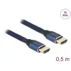 כבל HDMI 8K Certified ז/ז בצבע כחול DELOCK | 85445 | 8K | 60hertz