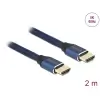 כבל HDMI 8K Certified ז/ז בצבע כחול DELOCK | 85447 | 8K | 60hertz