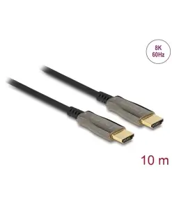 כבל HDMI 8K HDR אקטיבי על סיב אופטי ז/ז DELOCK | 84034 | 8K | 60hertz