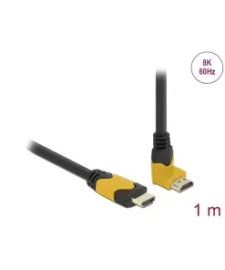 כבל HDMI 8K בזווית 90° למעלה ז/ז DELOCK | 86988 | 8K | 60hertz
