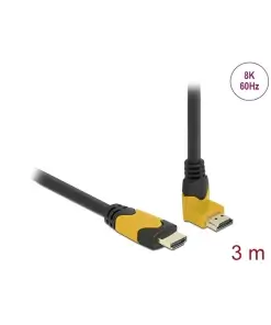 כבל HDMI 8K בזווית 90° למעלה ז/ז DELOCK | 86990 | 8K | 60hertz