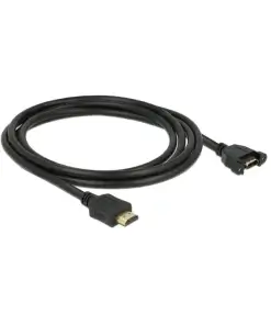 כבל HDMI-A להתקנה בפאנל עם מרחק בין הברגים 30 מ