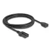 כבל HDMI Automotive שקע HDMI-A לתקע HDMI-E להתקנה ברכב DELOCK | 87905 | 4K