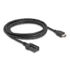 כבל HDMI Automotive שקע HDMI-A לתקע HDMI-E להתקנה ברכב DELOCK | 87906 | 4K