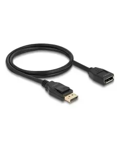 כבל HDR חיבור מסך DisplayPort זכר/נקבה DELOCK 80001 4K 60hertz