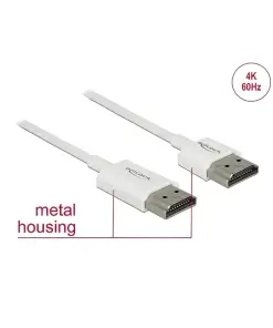 כבל אקטיבי HDMI 3D ז/ז DELOCK | 85138 | 4K | 60hertz