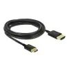 כבל אקטיבי HDMI 3D תקע מיני HDMI לתקע HDMI-A זז DELOCK 84779 4K 60hertz (1)