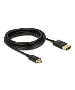 כבל אקטיבי HDMI 3D תקע מיקרו HDMI לתקע HDMI-A ז/ז DELOCK | 84785 | 4K | 60hertz