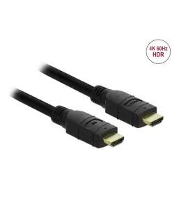 כבל אקטיבי HDMI HDR ז/ז DELOCK | 85284 | 4K | 60hertz