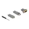 כבל אקטיבי Optical 5in1 HDMI ז/ז עם ראשים מתחלפים DELOCK | 86007 | 8K | 60hertz
