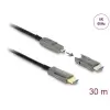 כבל אקטיבי Optical 5in1 HDMI ז/ז עם ראשים מתחלפים DELOCK | 86010 | 8K | 60hertz