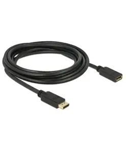 כבל מאריך חיבור מסך DisplayPort זכר/נקבה DELOCK 83811 4K 60hertz