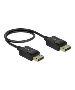 כבל קואקסיאלי DisplayPort זכר/זכר DELOCK 85299 8K 60hertz