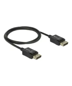 כבל קואקסיאלי DisplayPort זכר/זכר DELOCK 85300 8K 60hertz