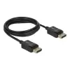 כבל קואקסיאלי DisplayPort זכר/זכר DELOCK 85301 8K 60hertz