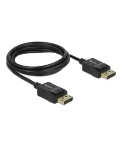 כבל קואקסיאלי DisplayPort זכר/זכר DELOCK 85301 8K 60hertz