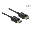 כבל קואקסיאלי DisplayPort זכר/זכר DELOCK 85303 8K 60hertz