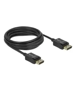 כבל קואקסיאלי DisplayPort זכר/זכר DELOCK 85303 8K 60hertz