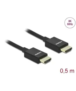 כבל קואקסיאלי HDMI ז/ז DELOCK | 85383 | 8K | 60hertz