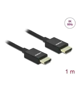 כבל קואקסיאלי HDMI ז/ז DELOCK | 85384 | 8K | 60hertz