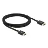 כבל קואקסיאלי HDMI ז/ז DELOCK | 85385 | 8K | 60hertz