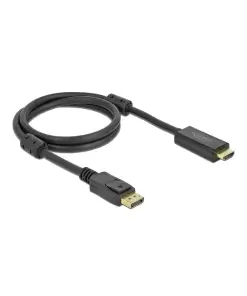 כבל תצוגה DisplayPort לחיבור HDMI ז/ז אקטיבי DELOCK 85955 4K 60hertz