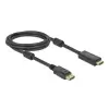 כבל תצוגה DisplayPort לחיבור HDMI ז/ז אקטיבי DELOCK 85956 4K 60hertz