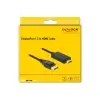 כבל תצוגה DisplayPort לחיבור מסך HDMI ז/ז DELOCK | 85316 | 4K | 30hertz