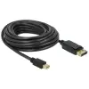 כבל תצוגה DisplayPort תקע מיני DP לתקע DP ז/ז DELOCK | 83480 | 4K | 60hertz