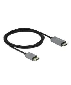 כבל תצוגה HDR חיבור DisplayPort לחיבור HDMI ז/ז אקטיבי DELOCK | 85929 | 4K | 60hertz