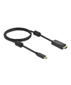 כבל תצוגה USB-C אקטיבי לחיבור מסך HDMI ז/ז DELOCK | 85969 | 4K | 60hertz