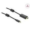 כבל תצוגה USB-C אקטיבי לחיבור מסך HDMI ז/ז DELOCK | 85969 | 4K | 60hertz