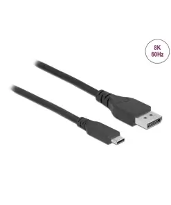 כבל תצוגה USB-C דו-כיווני לחיבור מסך DisplayPort ז/ז DELOCK | 86038 | 60hertz