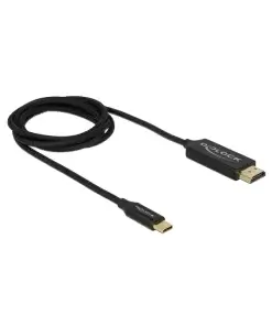 כבל תצוגה USB-C קואקסיאלי לחיבור מסך HDMI ז/ז DELOCK | 84904 | 4K | 60hertz