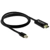 כבל תצוגה מיני DisplayPort לחיבור מסך HDMI ז/ז DELOCK | 83698 | 60hertz