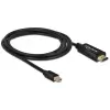 כבל תצוגה מיני DisplayPort לחיבור מסך HDMI ז/ז DELOCK | 83699 | 60hertz