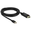 כבל תצוגה מיני DisplayPort לחיבור מסך HDMI ז/ז DELOCK | 83700 | 60hertz