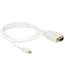 כבל תצוגה מיני DisplayPort לחיבור מסך VGA ז/ז DELOCK | 82921 | 30hertz