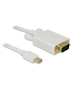 כבל תצוגה מיני DisplayPort לחיבור מסך VGA ז/ז DELOCK | 82922 | 30hertz